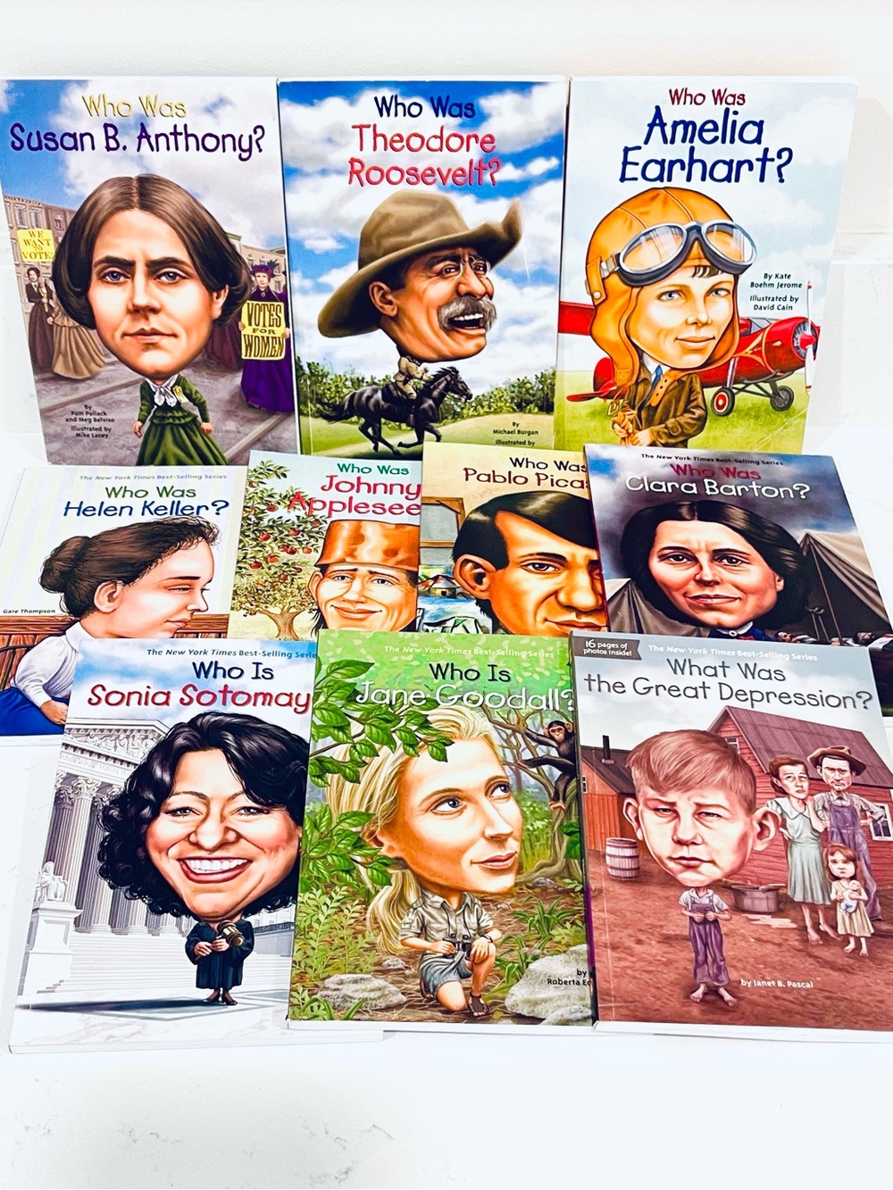 10 “Who was” Historical Kids Books NEW!